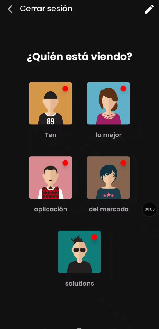 Un perfil para cada persona de la casa