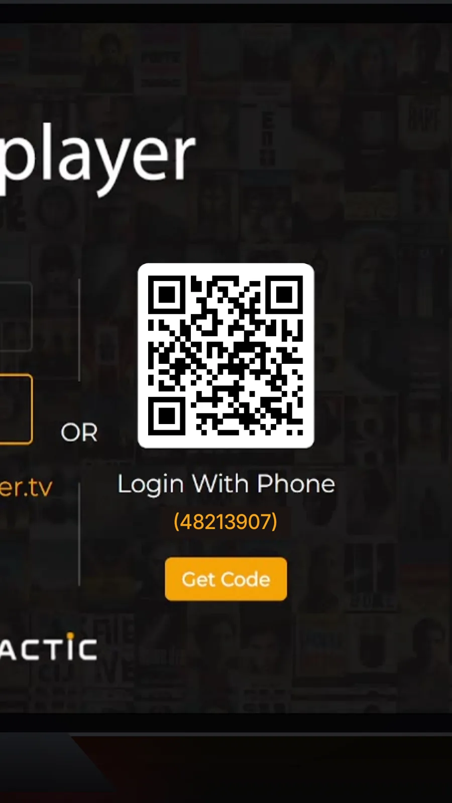 En la TV, entra con el código QR: nada de escribir con el control